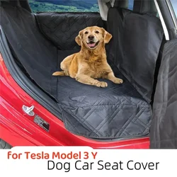 Pet Car Seat Cover for Car Rear Back Seat Waterproof Pet Dog Travel Mat Pet Cat Dog Carrier Dog Car Hammock for Tesla Model 3 Y