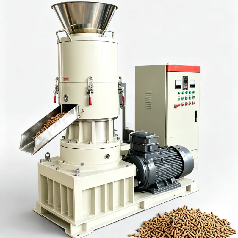Customized Large Capacity Pellet Machine Industrial Wood Pellet Mill for Sawdust Straw Biomass Fuel Factory