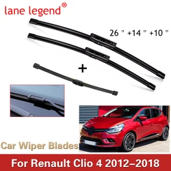 Spazzole tergicristallo anteriore posteriore per Renault Clio 4 2012 - 2019 parabrezza parabrezza finestra anteriore 26 