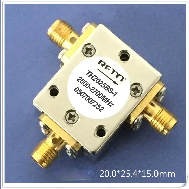 2.4G Coaxial Circulator SMA RF Ferrite Frequency 1.8-6.0GHz