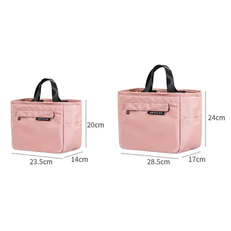 Zipper Thermal Lunch Bag Bento Box Insulated Cooler Tote Bags Picnic Travel Portable Food Storage Container for Women Children