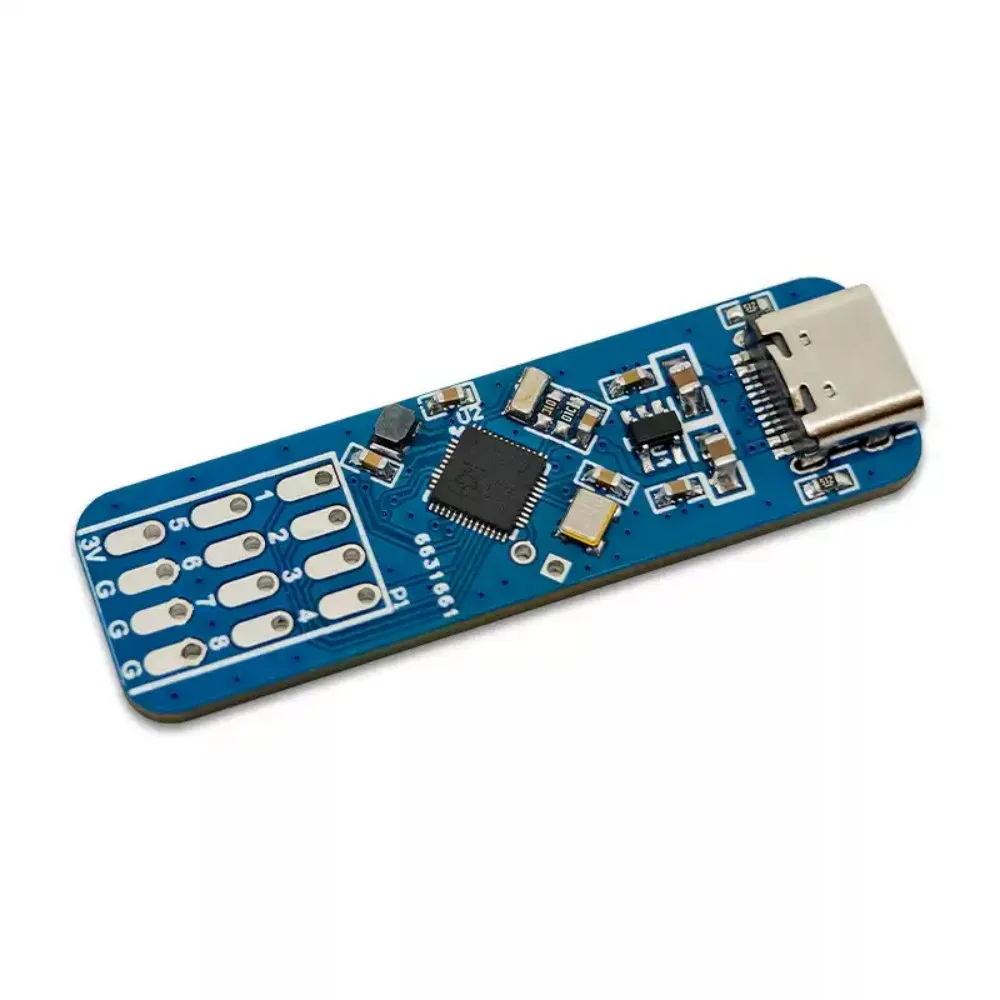 USB Eight-channel Custom Keyboard Module Foot Switch Wire Module Onboard CH579M ME6211C33 Step-down Chip with 8-bit Detection view 5