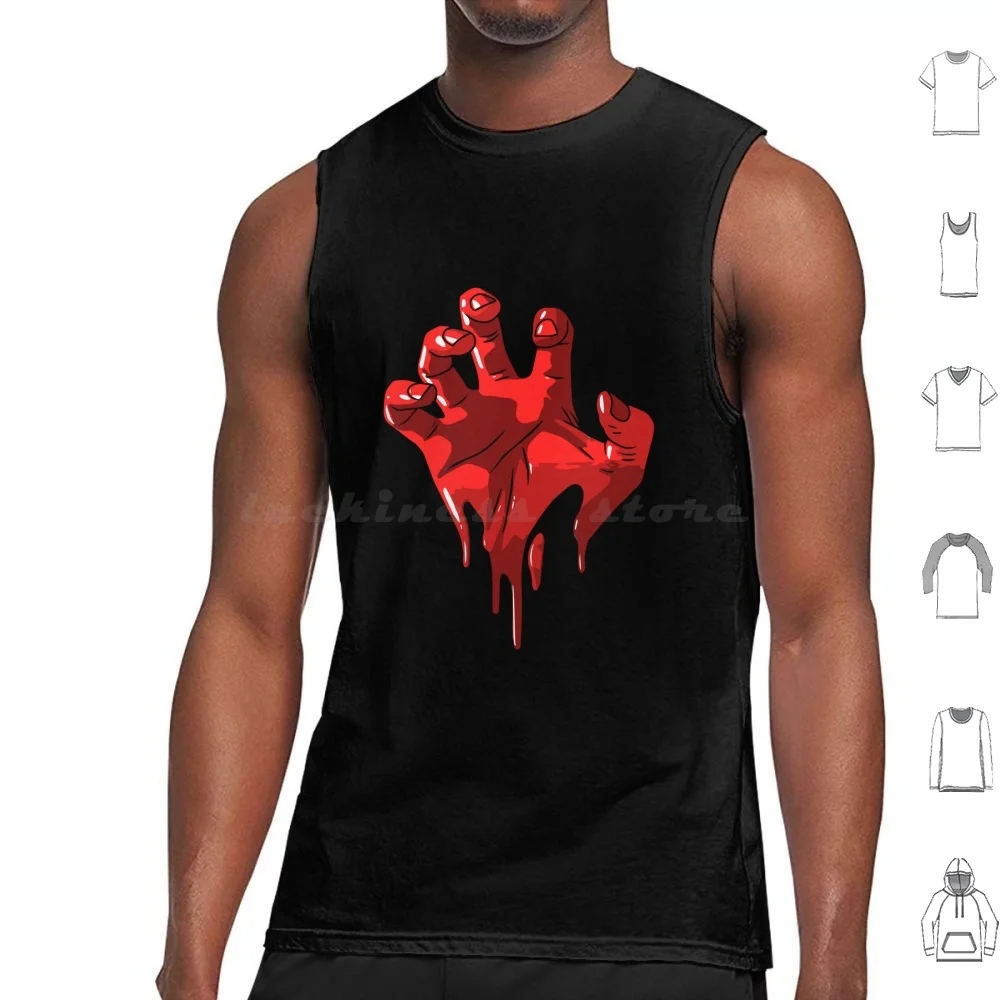 Superhero's Hand Tank Tops Vest Sleeveless Superhero Super Hero Corgi Humanoid Sword Katana Humanoid Superhero Humanoid