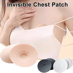 Reusable Breast Pasties Stickers Cotton Nipple Stickers Intimates Accessories Breathable Chest Patch 1pair Non-sticky Chest Pad