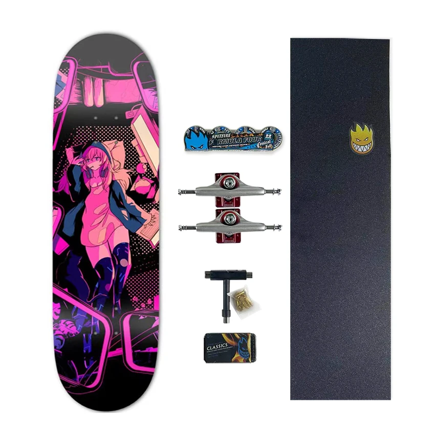 

Girl Skateboard Complete Full Set And Parts Canada Maple Primitive More Size 7.75/8.0/8.25/8.3.8.5 Inch Deck Color Pro