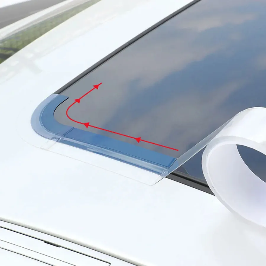 Car Sunroof Sealing Strip Waterproof Sticker Noise Insulation Car Sunroof Edge Seal Strips for Renault Sandero Peugeot Citroen