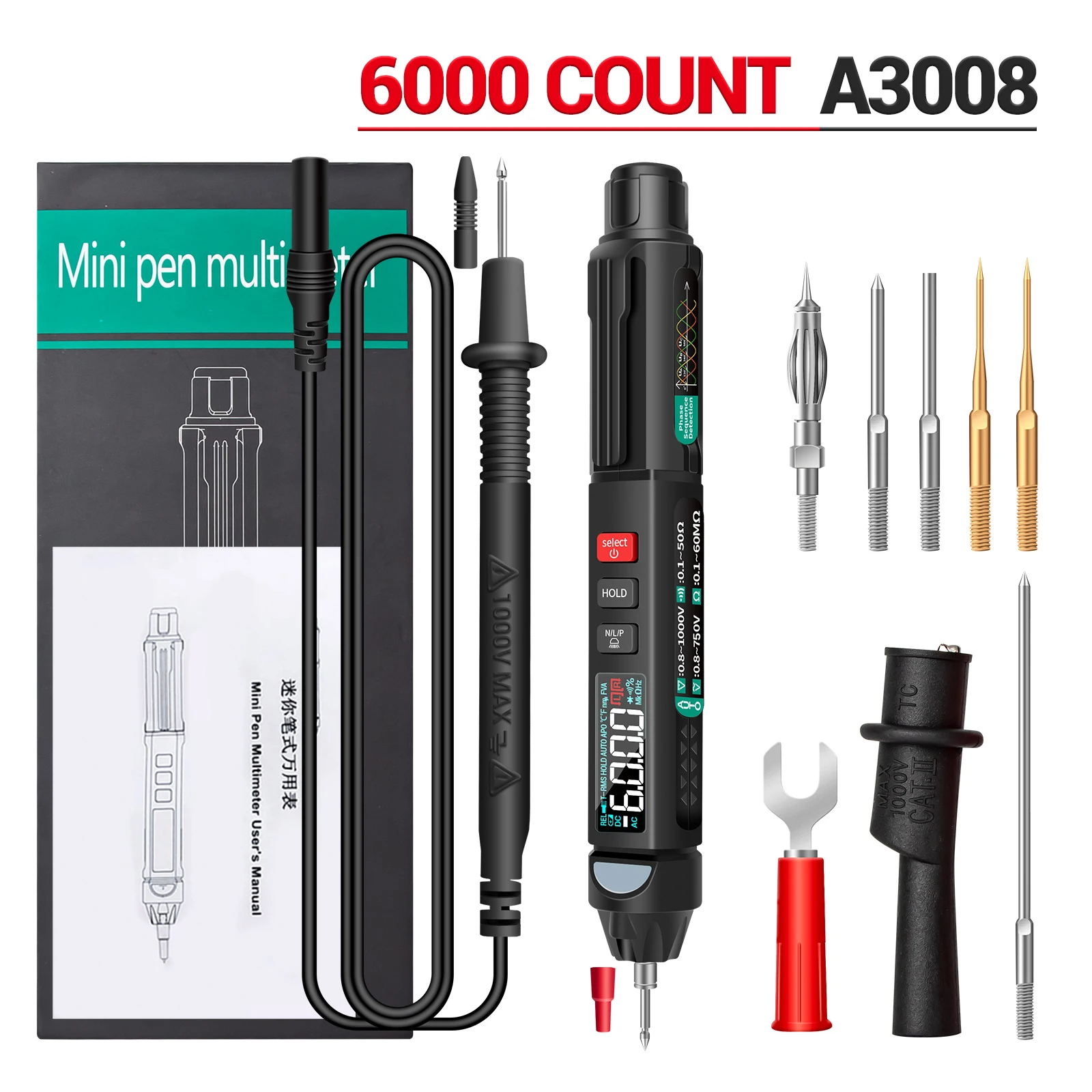 ANENG A3008 Multimeter – Der Profi-Tester für präzise Messungen