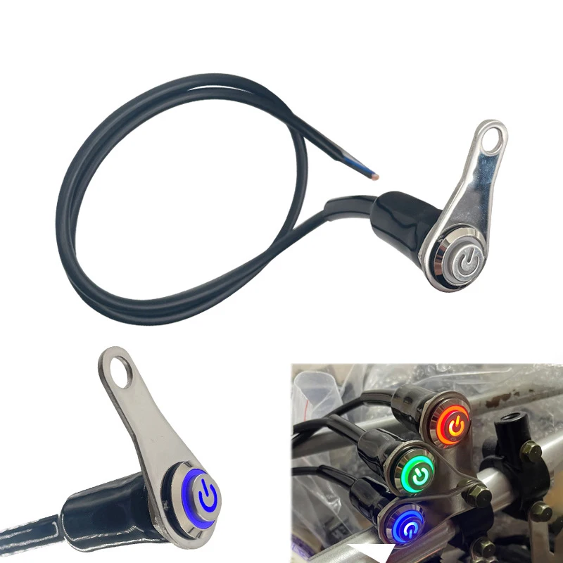 Motorcycle Modification Switch Spotlight Horn Ignition Cutoff Steering Waterproof Multifunction