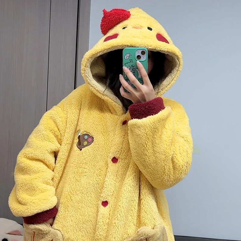 Love And Deep Space Peripheral Pajama Set Xavier Rafayel Zayne Plush Warm Cute Home Clothes Button Loose Gifts Girl Pajama New