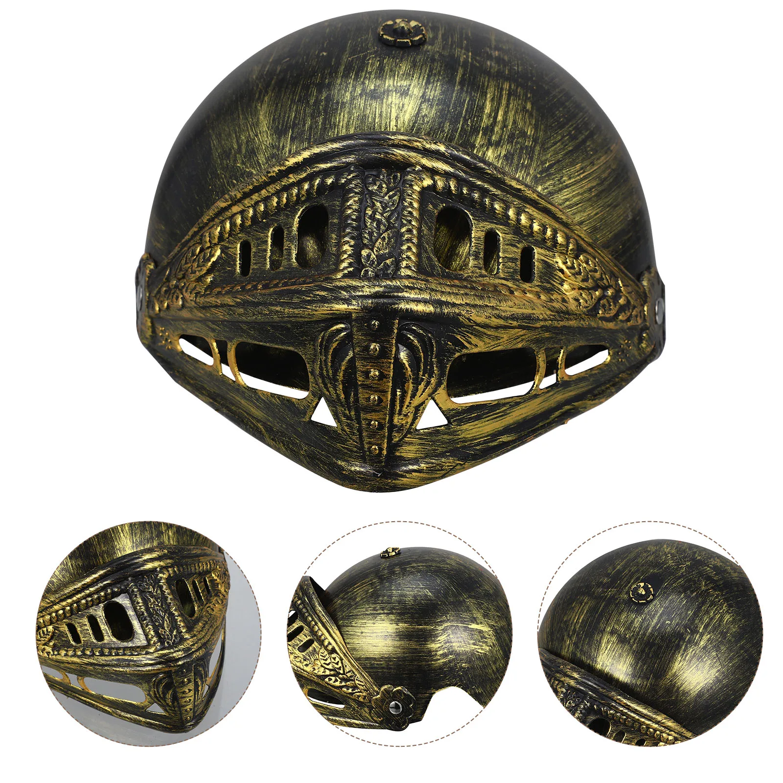 

1pc Stylish Knight Headgear Cosplay Costume Roman Soldier Men Costume Party Prop Halloween Gift