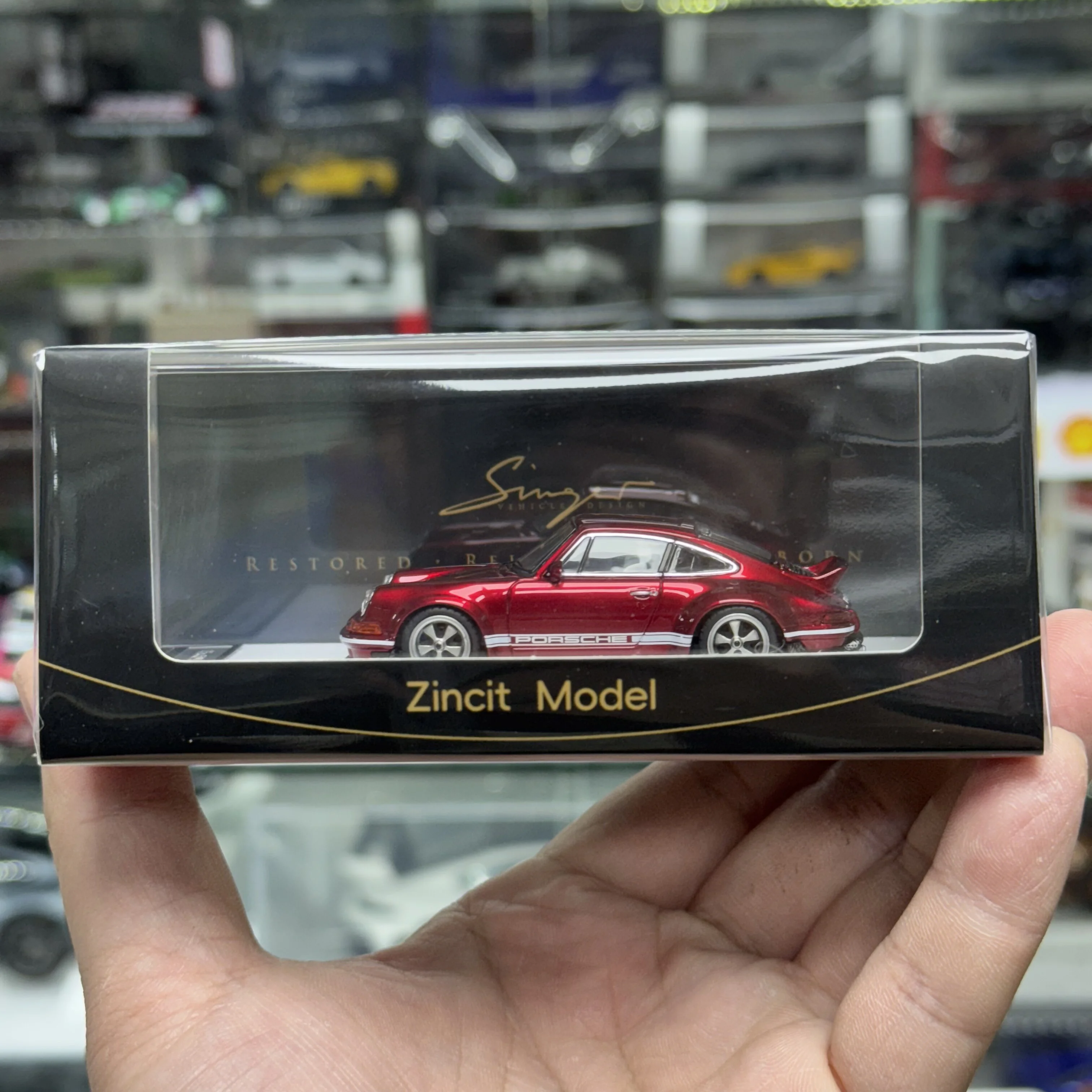 Zincit Model Diecast 1/64 Scale Porsche 964 Singer DLS Coupe