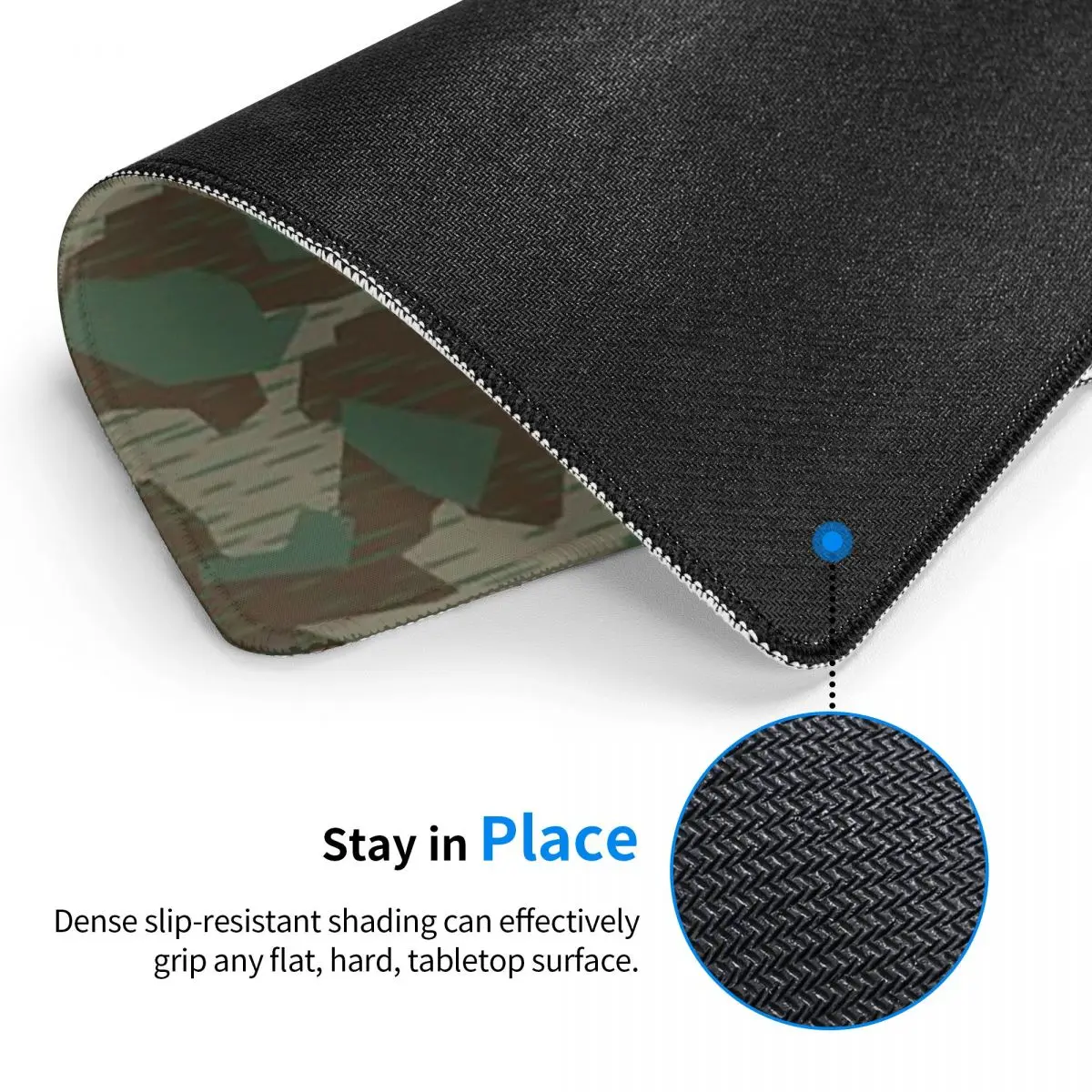 Multi-size Mouse Pad Germany Military Splinter Camo Splittertarn Camouflage Gamer PC Laptop Mats Keyboard Carpet Computer Gaming