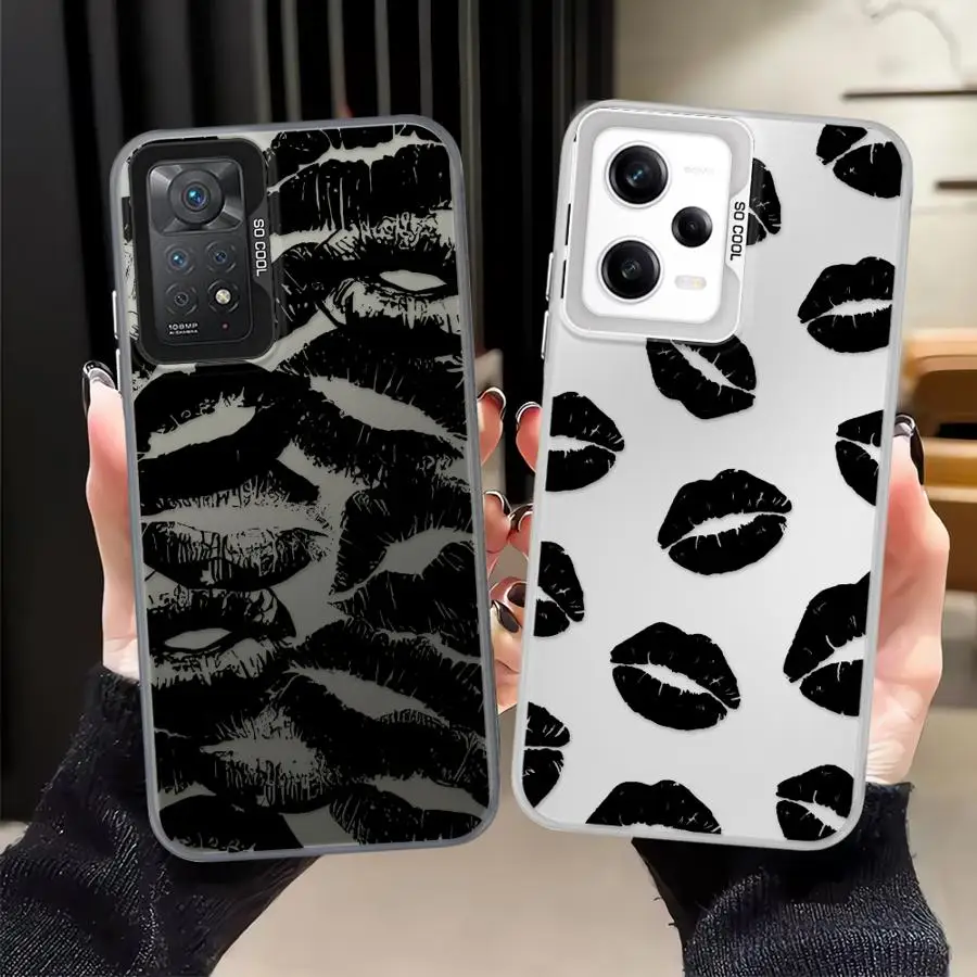 Lips Kiss Print Cas…