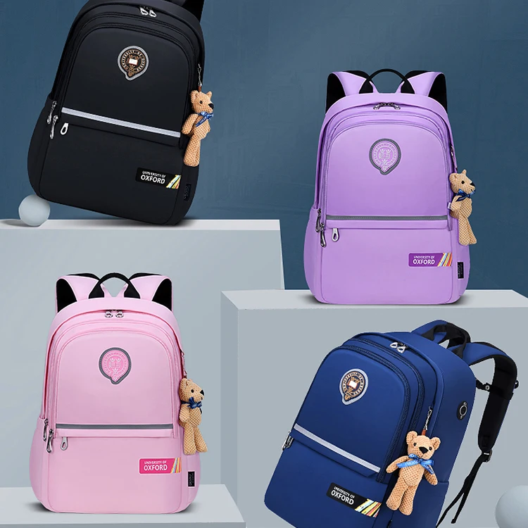 Mochila escolar dos desenhos animados para meninos e meninas, Bolsas de ombro para estudantes, Mochilas escolares fofas, Nova moda