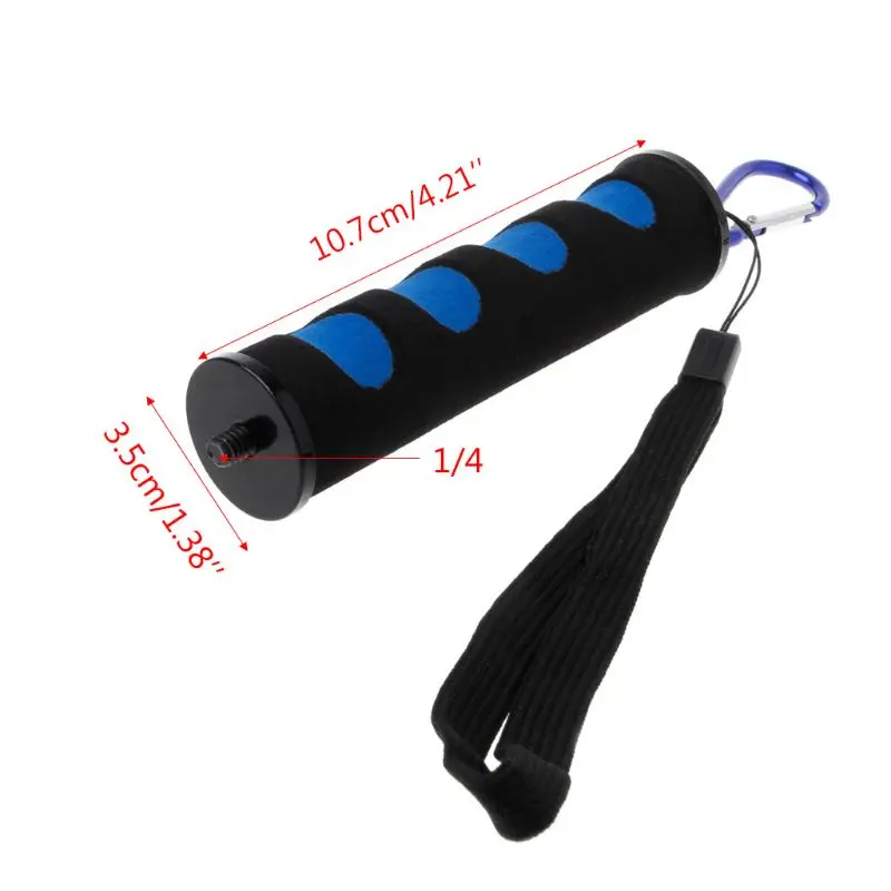 CS1W 1/4'' Sponge Handle Hand Holder Grip Bar For Digital Video Camera Camcorder LED