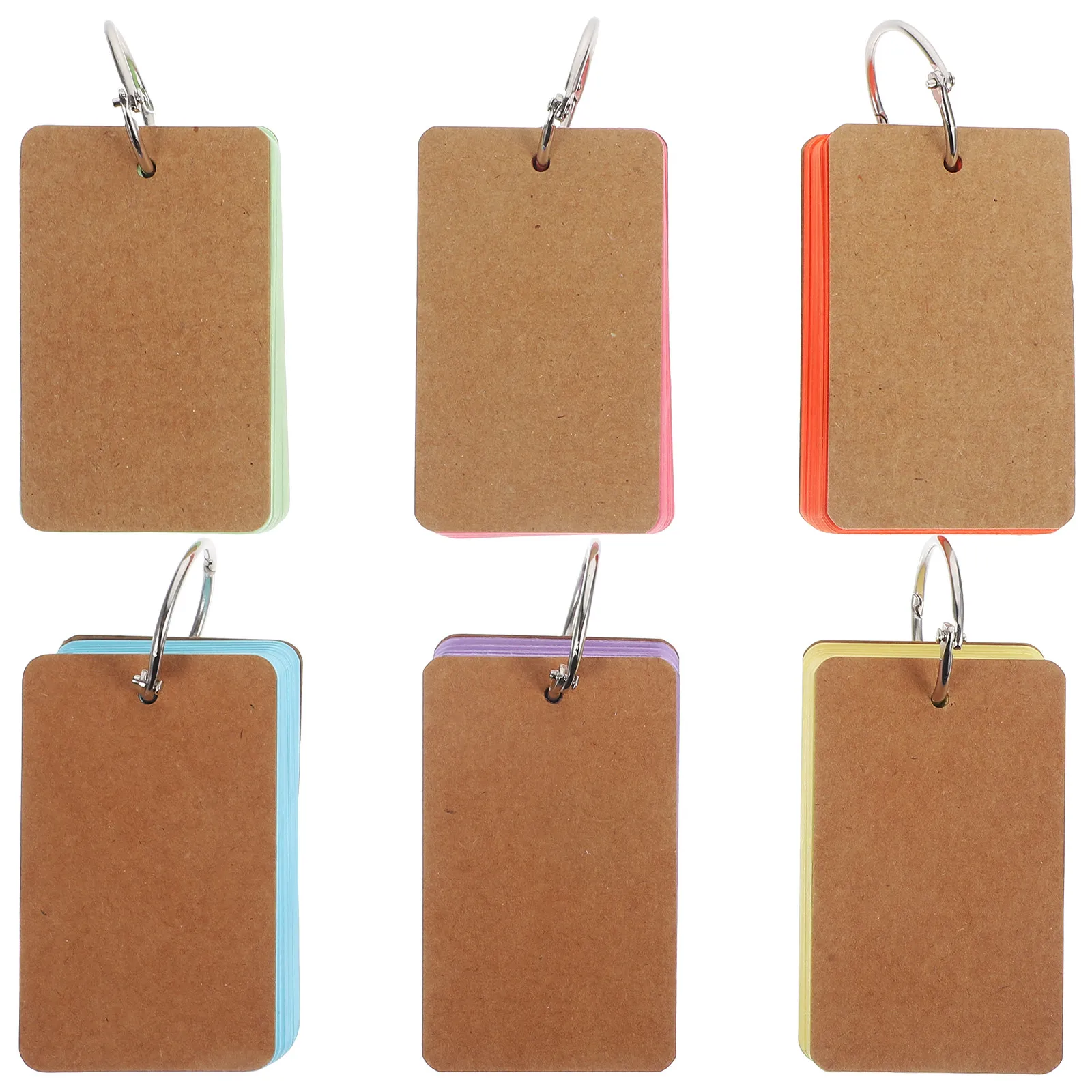 Blank Index Cards Premium Paper Material for Flashcard Making Note Taking Vocabulary Practice Portable Learning Tools