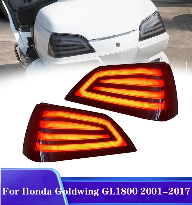 

Turn Signal Rear Brake Light Assemblies Tail Lamp Assembly Fit For Honda Gold Wing GL 1800 Goldwing GL1800 2012-2017