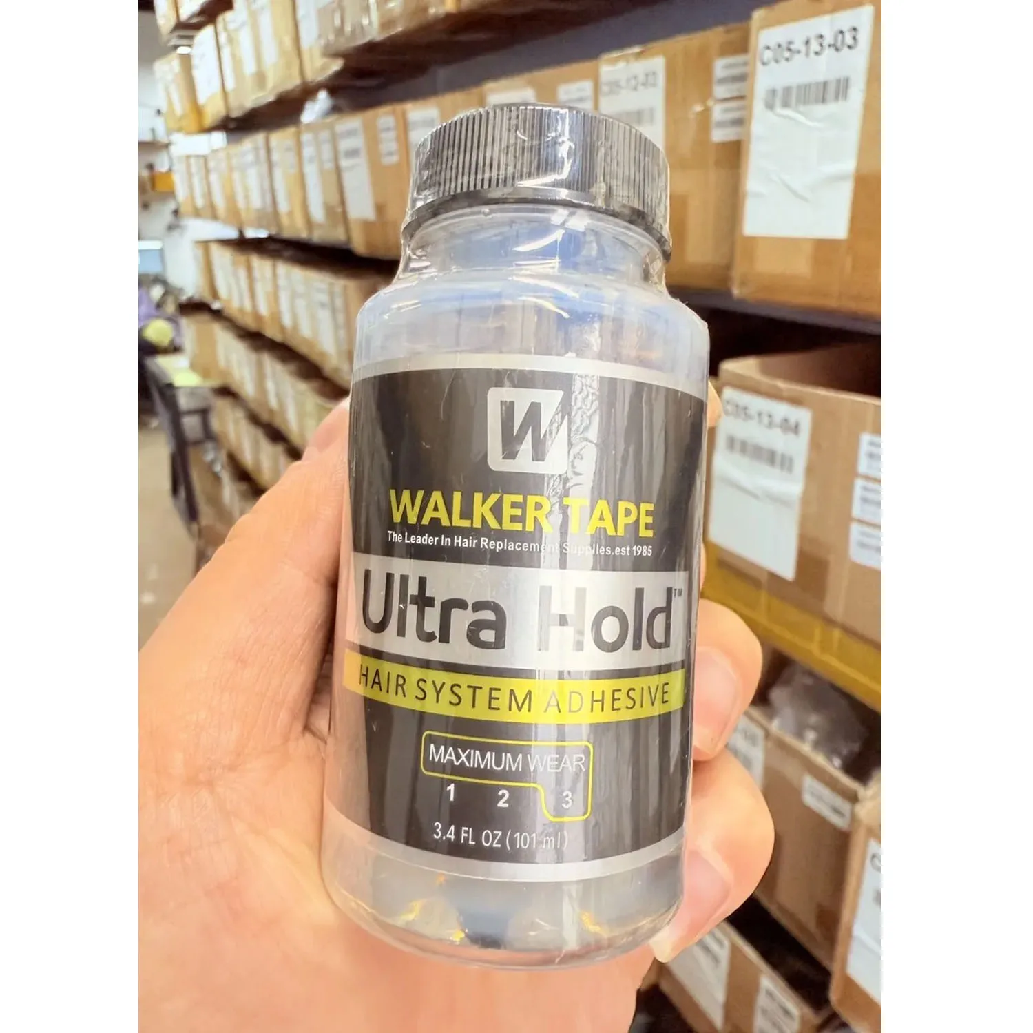 

Wholesale Ultra Hold lace glue 3.4oz/101ml waterproof walker lace hair glue adhesive super glue for lace wig/toupee/closure