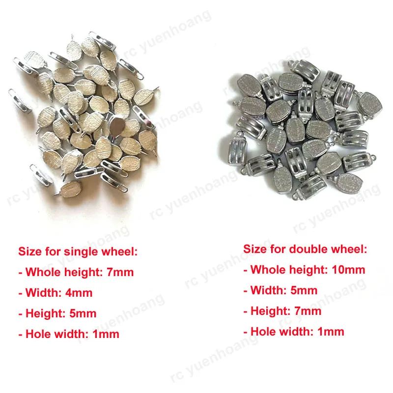 12PCS Pulley Stroller Hanging Wheel Single/Double Tackle Wheel for RC Ship Model Assembly Accessories