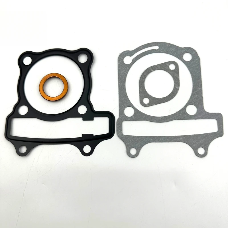 Junta da cabeça do cilindro do motor, 2 peças, 62,5 mm, 4 tempos, adequada para gy6 170cc 180cc 200cc atv quad go kart