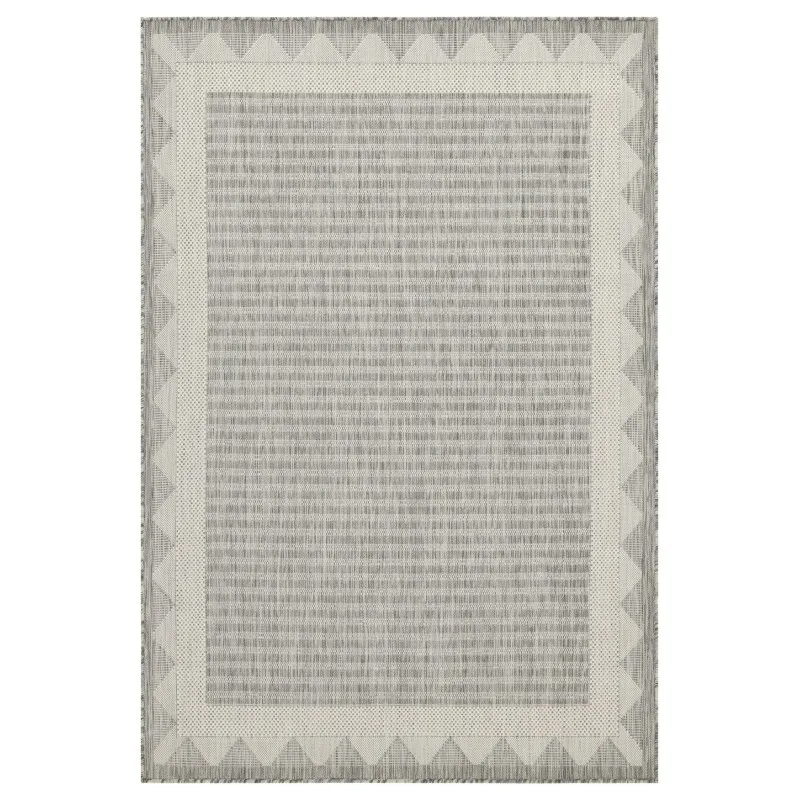 صن شاين GC_HAR2015 فضي 7 أقدام 10 بوصة. × 10 قدم 3 بوصة. سجادة منطقة داخلية/خارجية