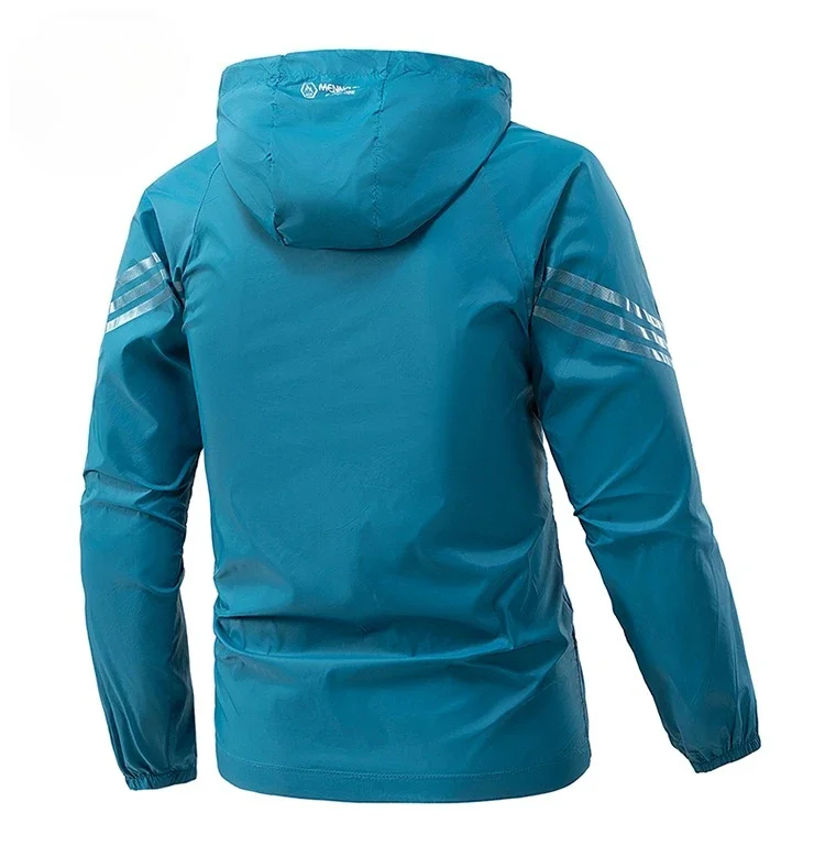 Summer Outdoor Upf50 Sunscreen Jackets for Men Hiking Fishing Loose-fit Ice Silk Ultra-thin Sun Protection Coats Skin Clothing