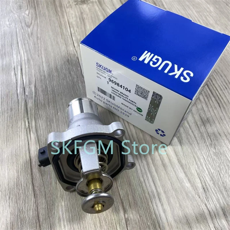 Original Coolant Thermostat Assembl 25193683 For Chevrolet Cruze Aveo Sonic Tracker Trax Orlando Pontiac G3 96984104