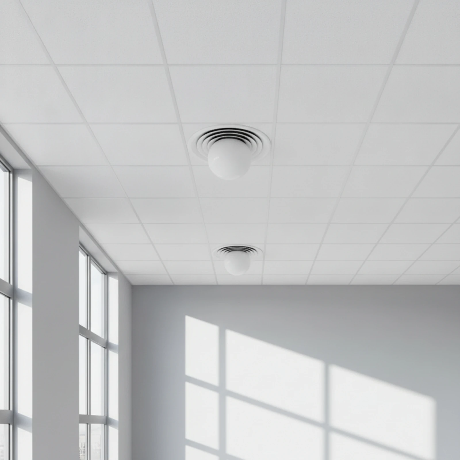 Spherical Air Outlet Directional Jet Air Outlet with Flange for Contractors, HVAC Supply, Renovation Projects