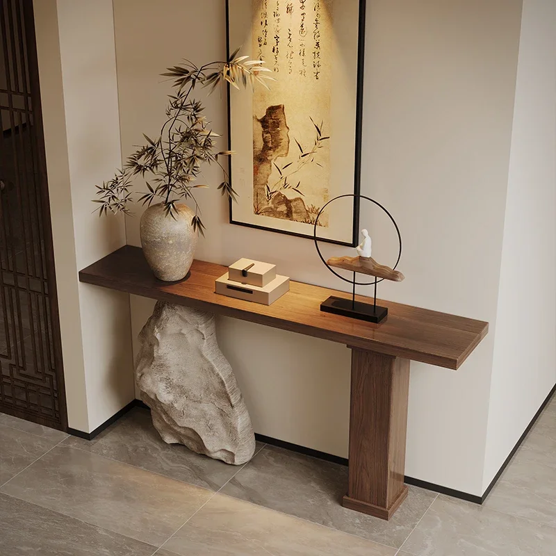 

Chinese Vintage Console Table Unique Design Rustic Simple Console Table Porch Entrance Tisch Wohnzimer Möbel Hallway Furniture