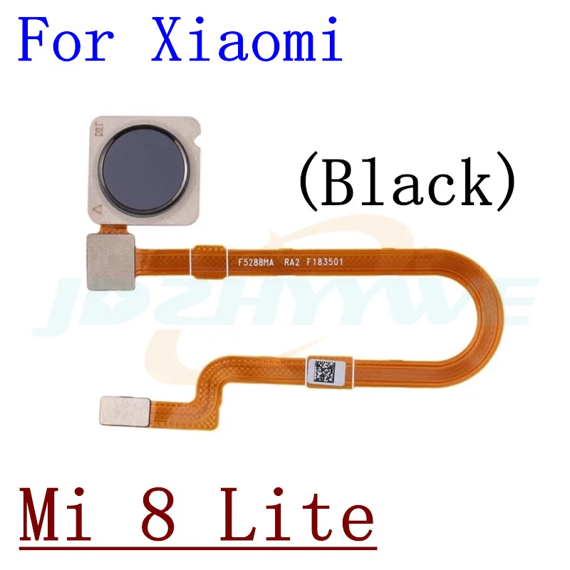 For Xiaomi Mi 8 Lite SE 8SE 8Lite Home Button Back Touch ID Scanner Fingerprint Sensor Flex Cable Phone Parts