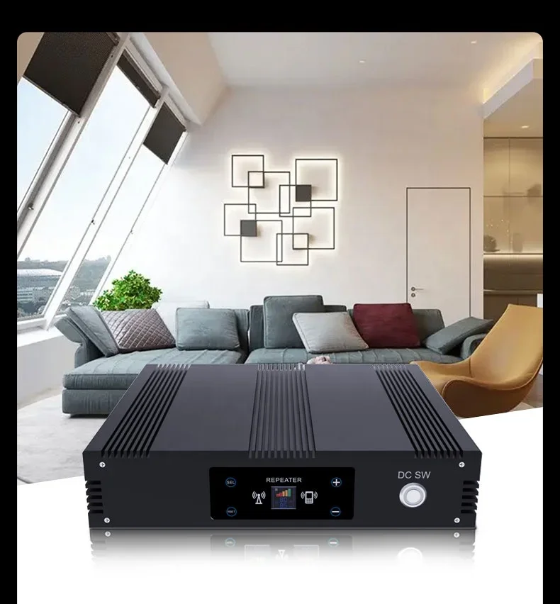 Lintratek Full Kit Repeater 3g 4g Gsm Dcs Lte Phone Network Repeater Signal  for Long Distance