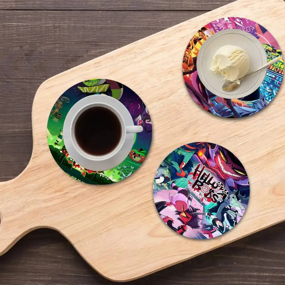 

H-Helluva Boss Artistic Print On Wood, Durable For Parties, Unique Holiday Housewarming Present