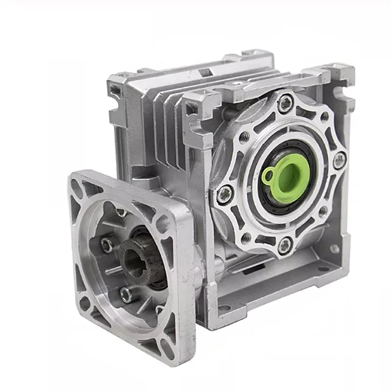 

NMRV030 Worm Gearbox 1:5/7.5/10/15/20/25/30/40/50/60/80/100 Ratio 11mm Input Shaft Reducer for NEMA23 Motor