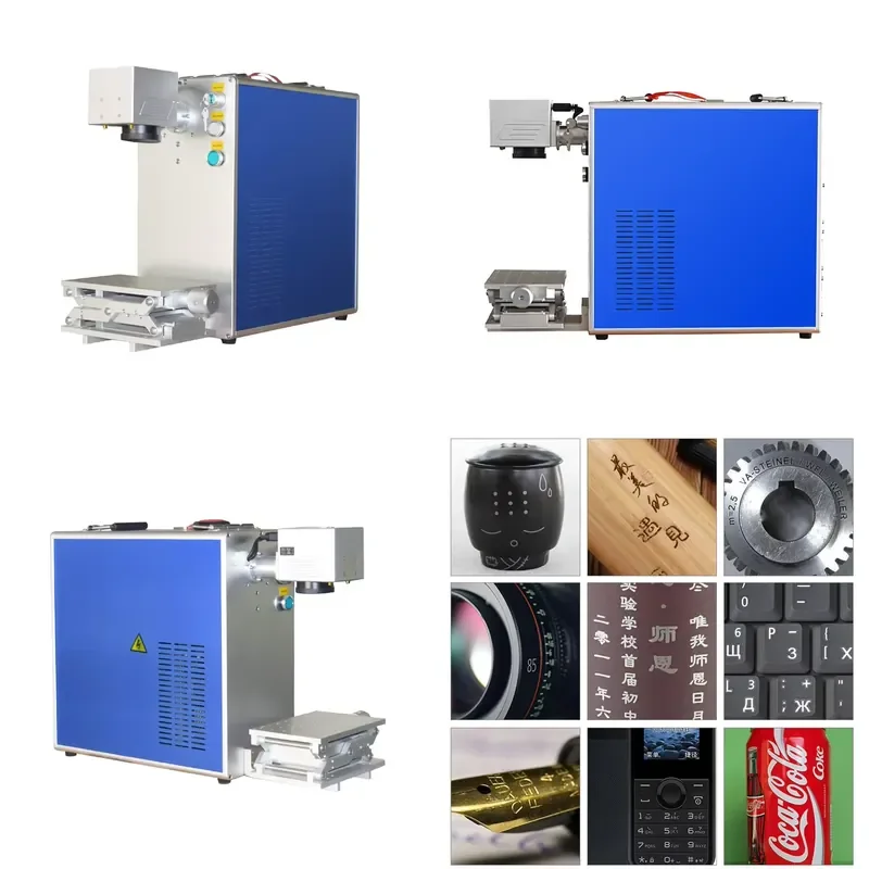 for Engraving Metal Serial Number Coding Machine Laser Engraver for Metal Broach Marking Equipment