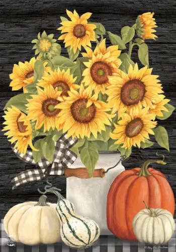 Briarwood Lane - Fall's Glory Floral Garden Flag 12.5