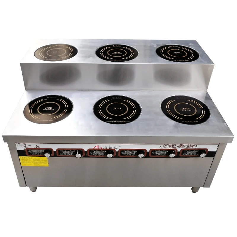 

Six-head 3500w multi-eye induction cooker trapezoidal high-power pot stove