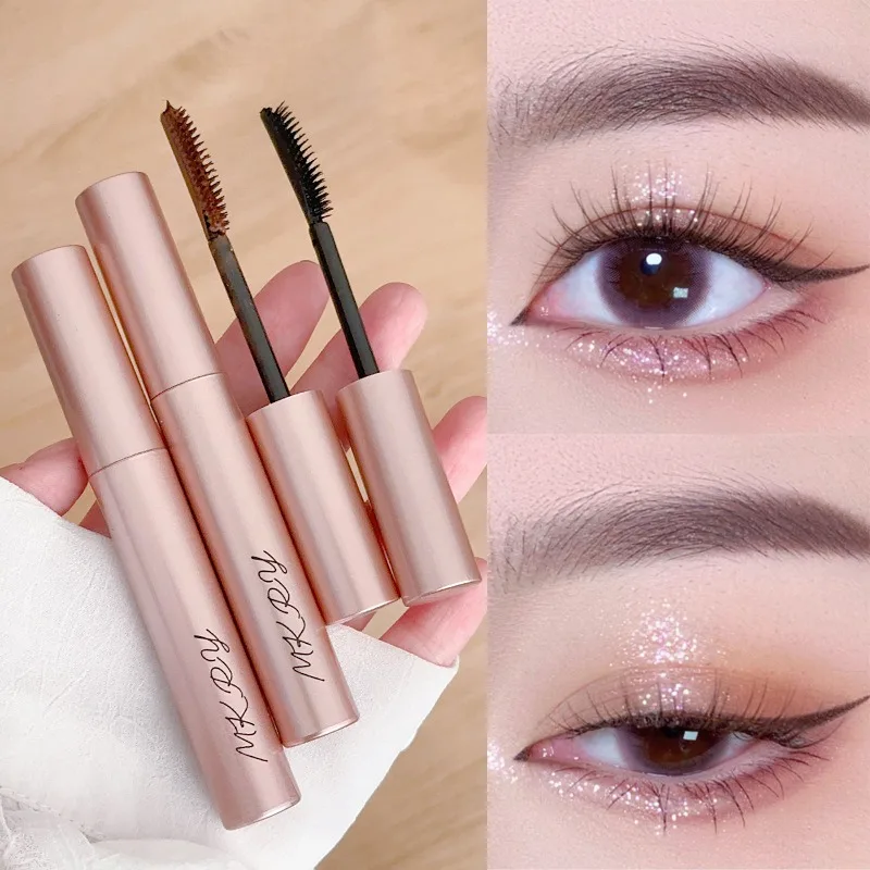4,5g Grube Kręcone Czarne Eyeliner Wodoodporny Odporny na Pot i Makijaż Wąski Trwały Naturalnie Kształtowany Naturalny Słonecznikowy Eyeliner