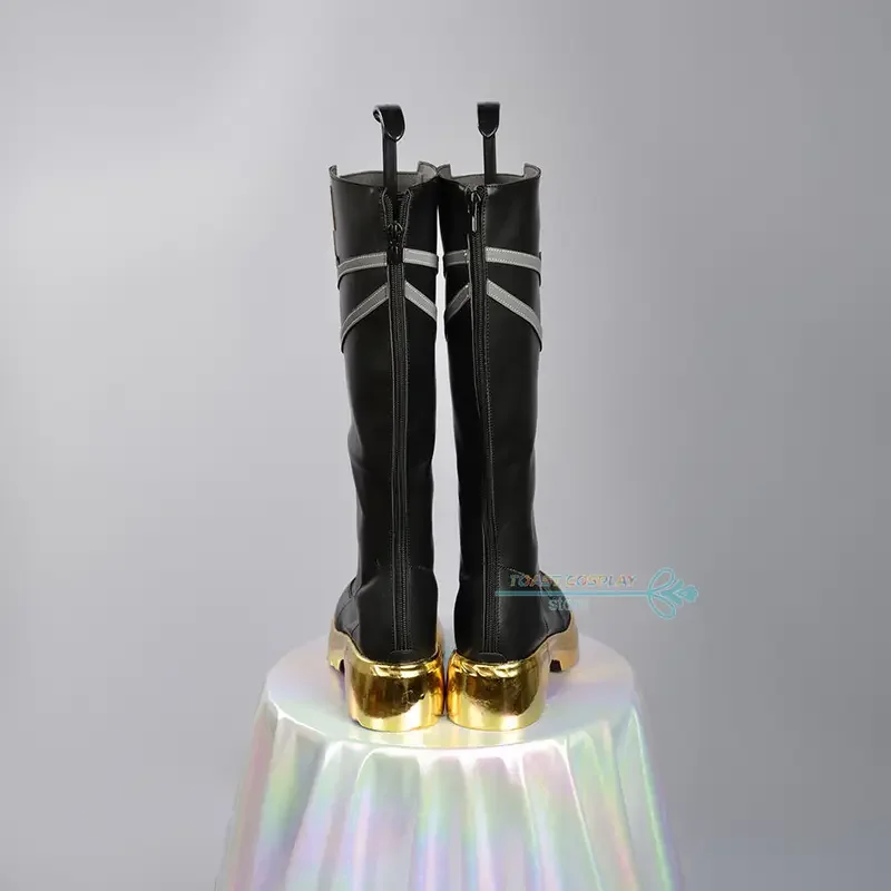 Chaussures de cosplay Star Rail, jeu d'anime, bottes Cos, costume de cosplay comique, accessoire pour la fête d'Halloween, Jing Yuan Honkai