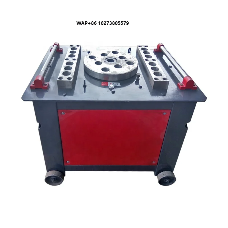 GW50 6-50mm Rebar Bender Wrought Iron Spiral Reinforcing Bender Automatic Steel bar Rebar Bending Machine