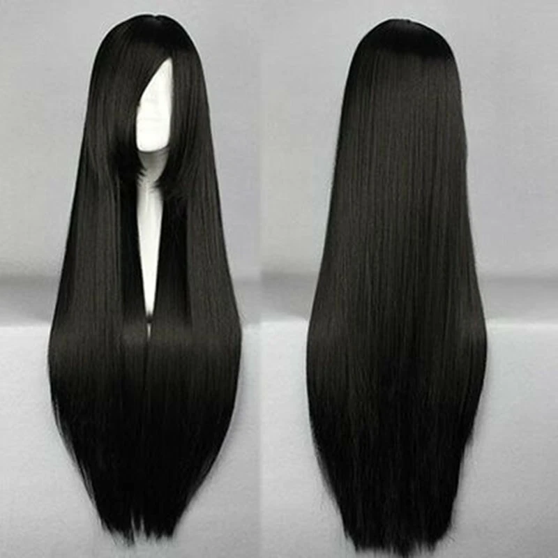 

80CM 31 Inch Women Long Straight Hair Party Costume Cosplay Halloween Wig