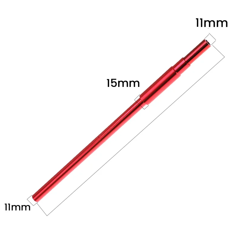 

DELAM-Aluminum Alloy Center Drive Shaft ARA311170 For Arrma 1/8 Mojave RC Car Upgrade Replacement Parts Accessories Blue