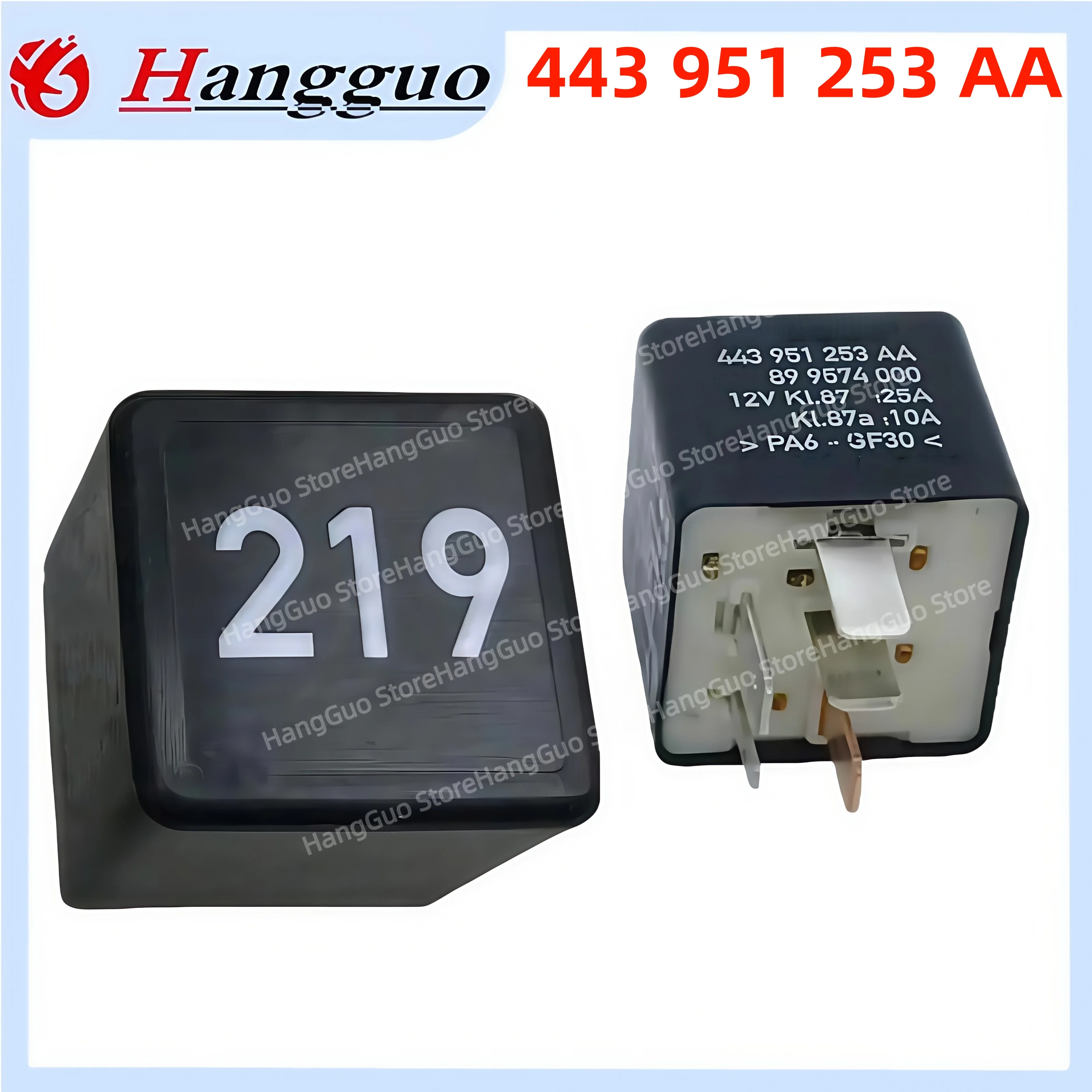 Brandneues und originales Relais 219 443951253AA, anwendbar für Audi A4 B6, C5 A8 Touareg Phaeton Passat