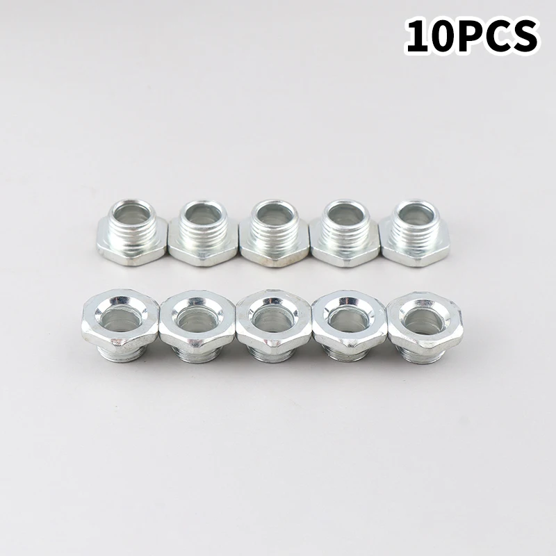 

M10 Threaded Tube With Nut For Lamps Hollow Screw Metal Pipe Teeth Whitening Theead Repair Lighting Base Connecting Accessories