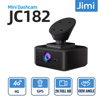 Jimi New JC182 Mini 4G Car DashCam 2K Full HD With 1CH Camera Real-time GPS Tracking Remote Live Stream 24H Parking Smart Alerts