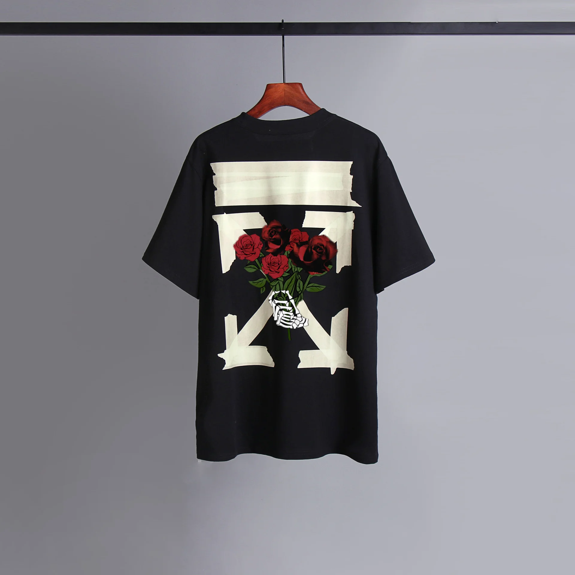 Korea Hip Hop Cotton Luxury Brand Graphic T-shirt Oversized Men Women Summer Luxury Brand  Retro Leisure Loose Short Sleeve