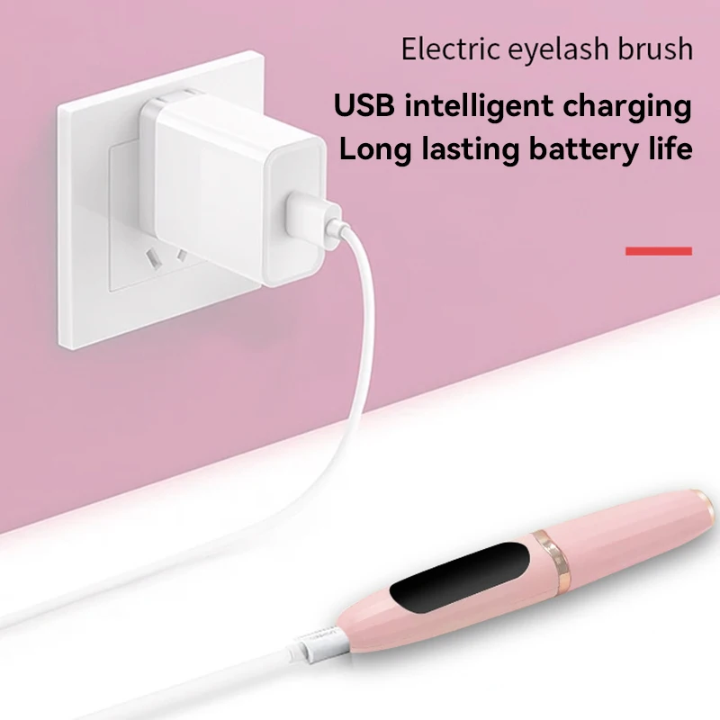 Electric Heated Eyelash Curler Quick Heating Natural Eyelash Curler Portable Eyelash Curling Device Quick Lasting Make Up Tool ﻿