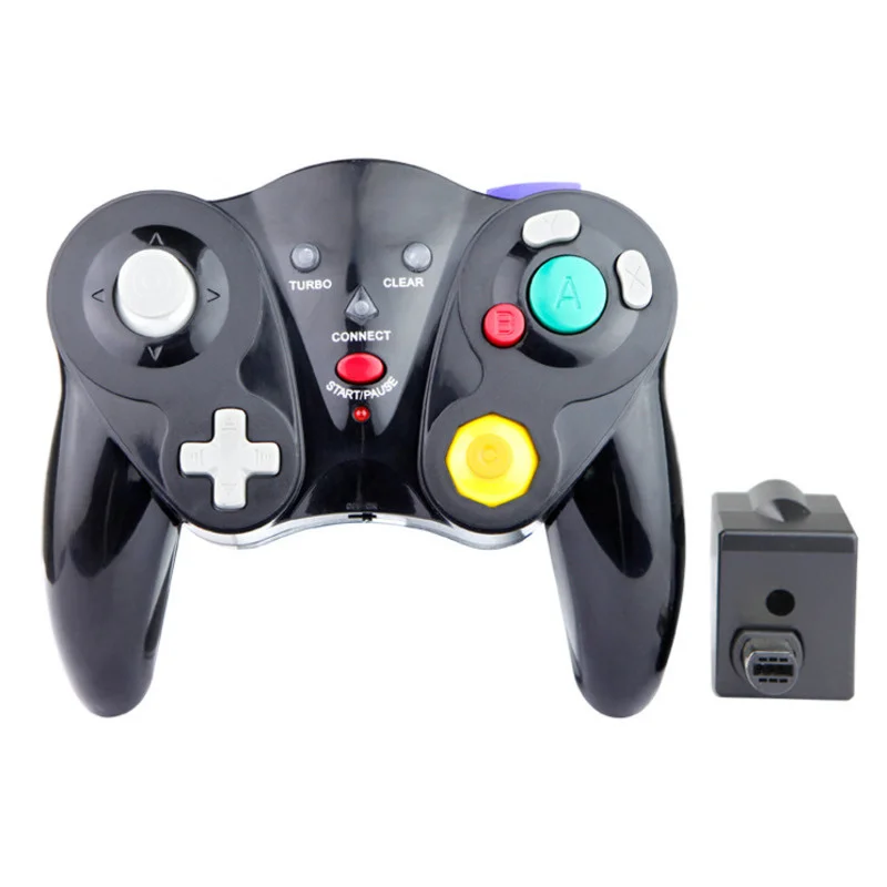 Vogek 2.4G Wireless Game Controller For Nintend Game Host NGC, Wireless Joypad Gamepad Handle For Gamecube Will/Wii U Host