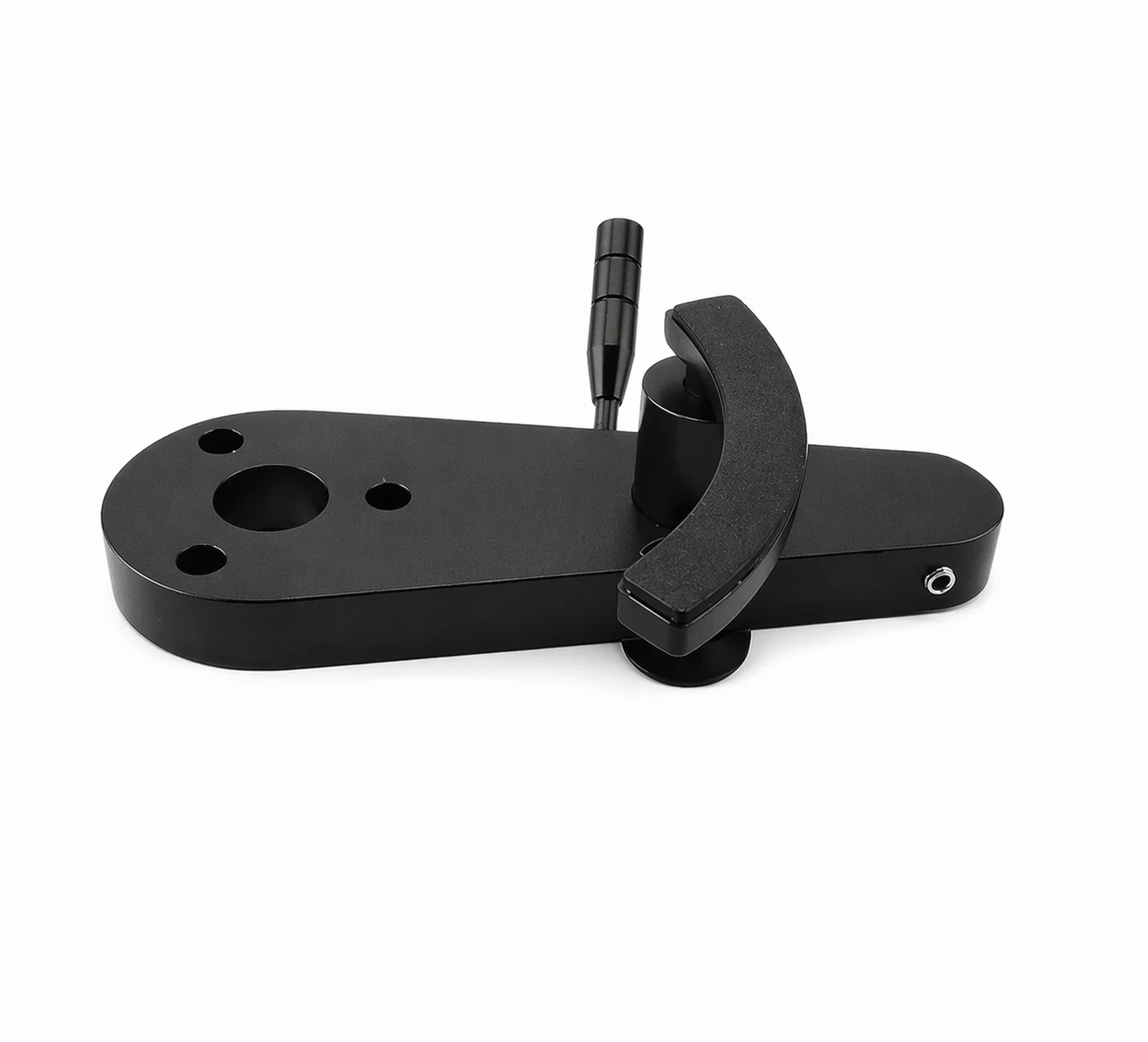 Tonearm Lift Kit, Aluminum Turntable Arm Lifter, High-Precision Record Player Accessory, Compatible with 10mm & 12mm Arms