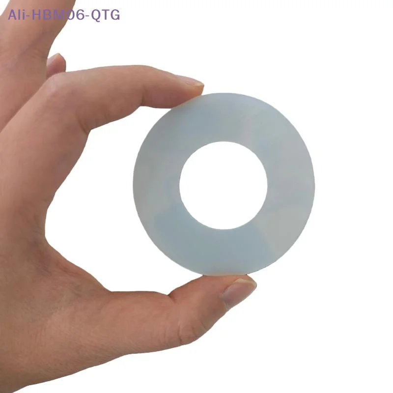 [New] Hot! NEW 1/3/5Pcs Household Bathroom Accessories Seal Washer For Geberit Silicon Rubber Flush Valve Seal Washer Diaphragm