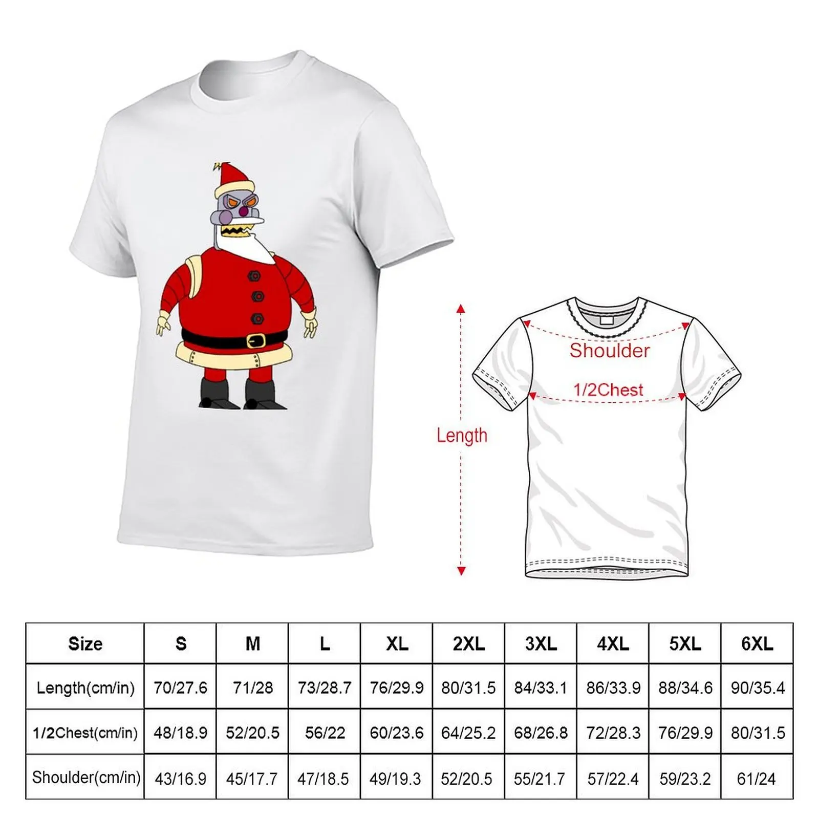 Santa Claus Bot T-Shirt funny t shirts dark humor t shirt for man T-Shirt